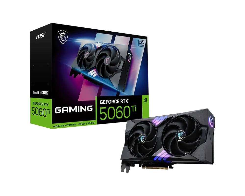 MSI GeForce RTX 5060 Ti 16G GAMING OC